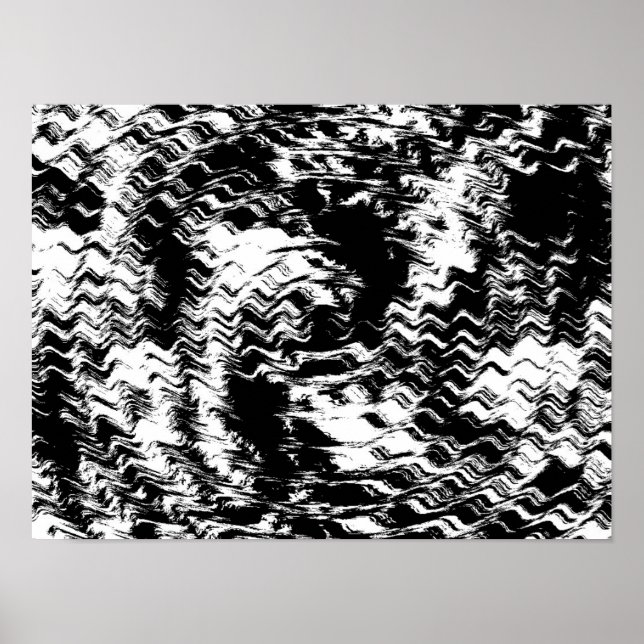 Poster Profondeurs ombragées (Devant)