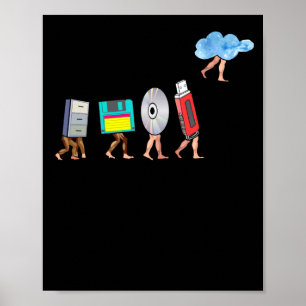 Poster Programmateur Geek de définition d'ingénierie info