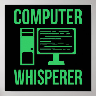 Poster Programmateur informatique de Whisperer