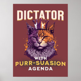 Poster Programme de la persuasion Conception amusante de