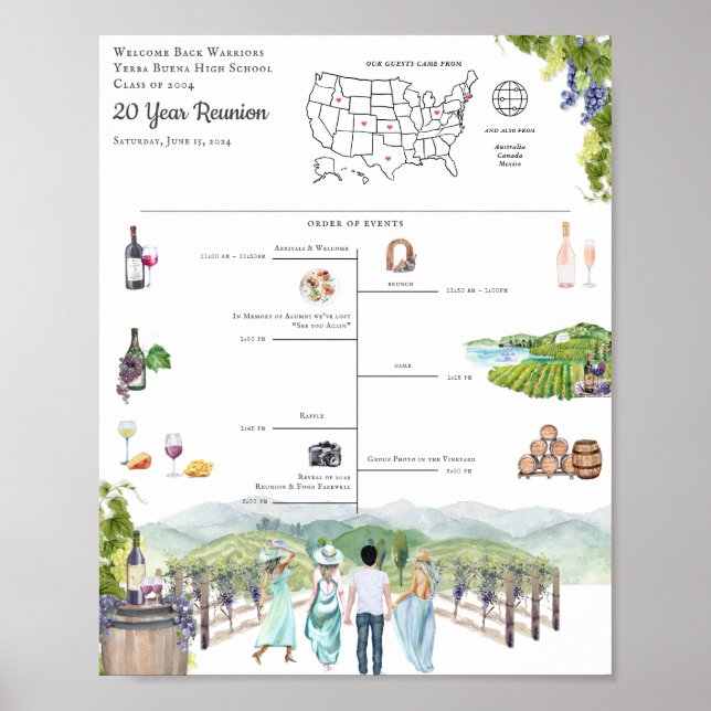 Poster Programme de Réunion de Bienvenue (Devant)