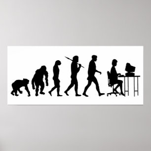 Poster Programmeurs analystes d'affaires secrétaires engr