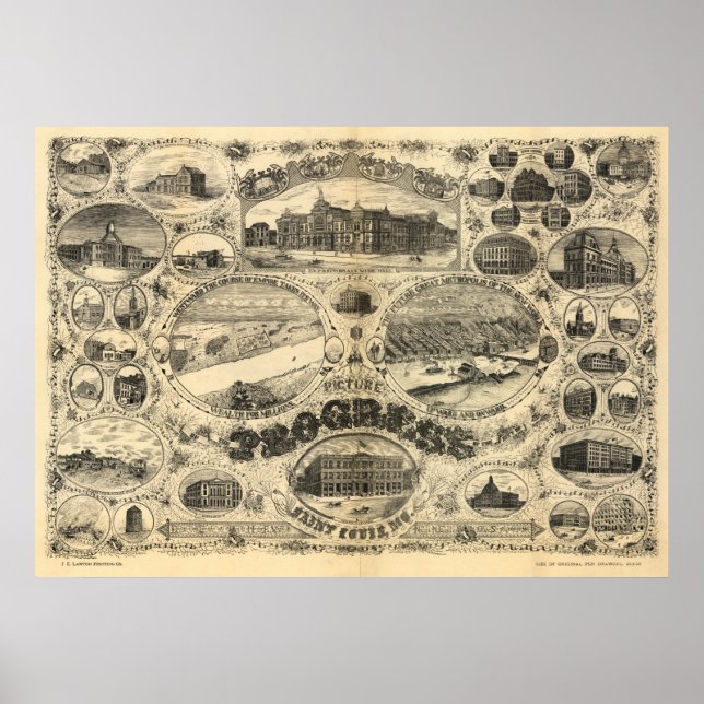 Poster Progrès de Saint-Louis - 1884 (Vogel) BigMapBlog.c (Devant)