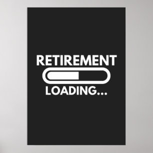 Poster Progression du chargement de la retraite pour tous