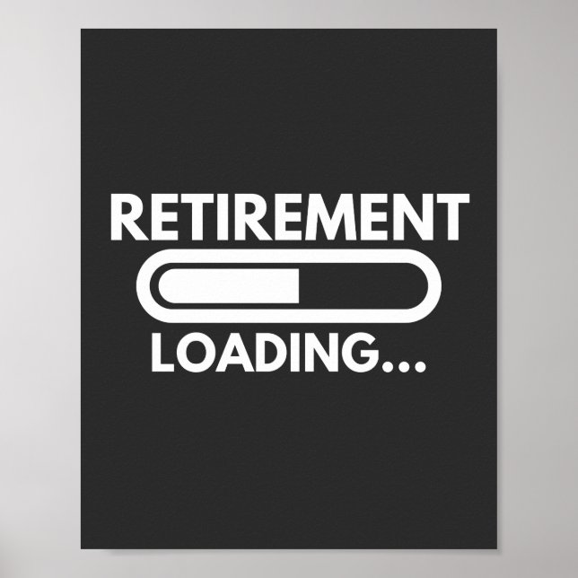 Poster Progression du chargement de la retraite pour tous (Devant)