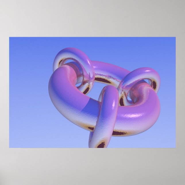 Poster Progression du couple fractal 1 (Devant)