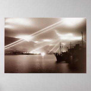 Poster Projecteurs du Gibraltar