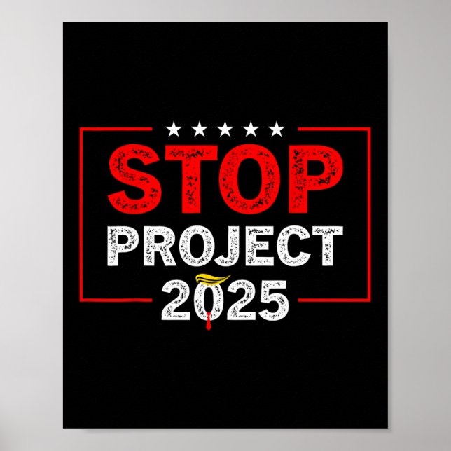 Poster Projet 2025 Anti Trump 1 (Devant)