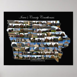 Poster Projet de tribunaux de l'Iowa