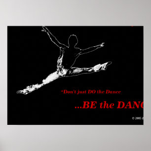 Poster Projet noir #1 de danse de l'affiche ERT