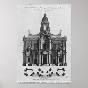 Poster Projet pour l'église du Saint-Sulpice