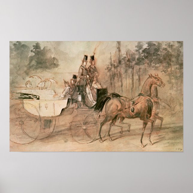 Poster Promenade au Bois (Devant)