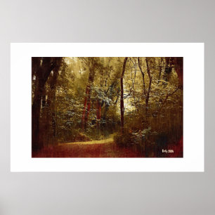 Poster Promenade dans la forêt