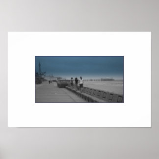 Poster Promenade de Mur de Mer