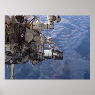 Poster Promenade spatiale et ISS (STS-115)