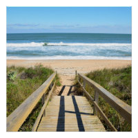 Promenade vers la plage