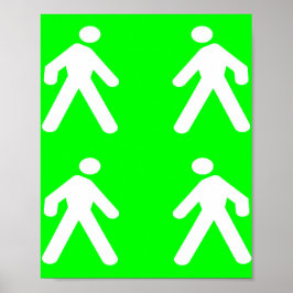 Poster Promenez-vous dans le vert