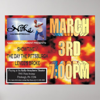 Poster Promo Naka showtime 2