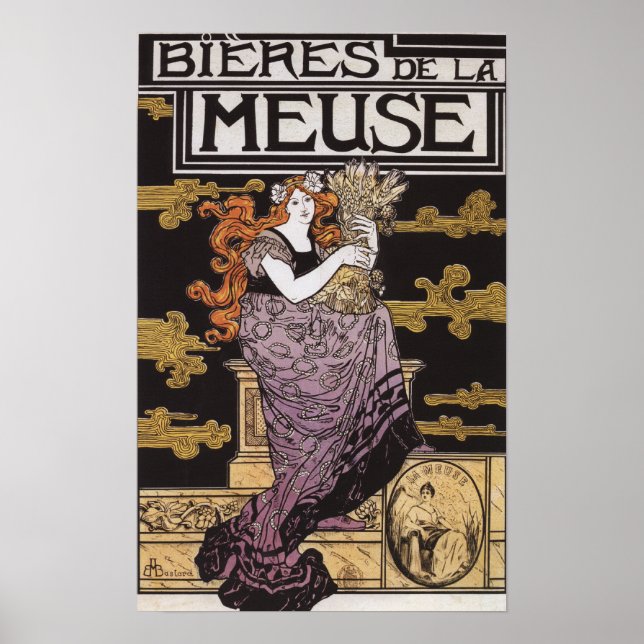 Poster promotionnel Bieres de la Meuse (Devant)