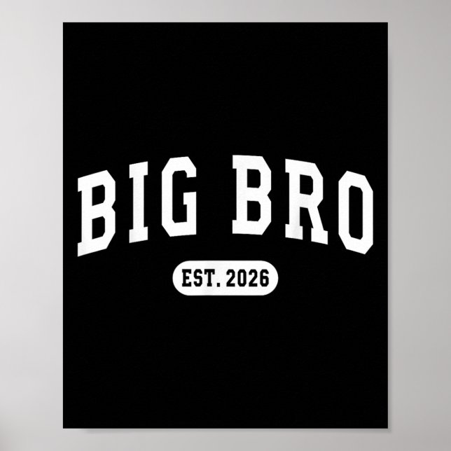 Poster Promu À Big Bro Est 2026 Nouveau Frère Baby Anno (Devant)