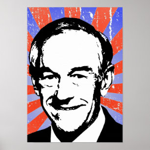 Poster Propagande de Ron Paul