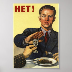 Poster Propagande soviétique