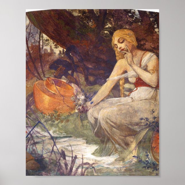 Poster Prophète Alphonse Mucha (Devant)