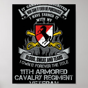 Poster Propre Pour Toujours Le Titre 11ème Régimen De Cav