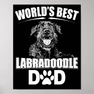 Poster Propriétaire de chiens de papa papa, meilleur labr