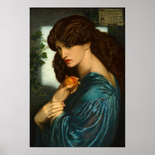 Poster Proserpine par Dante Gabriel Rossetti