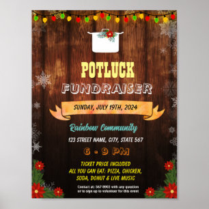 Poster prospectus d'événement de Noël modifiable