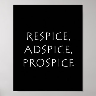 Poster Prospice de la réponse