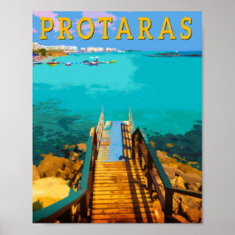 Poster Protaras chypre - Chypre orientale