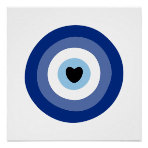 Poster Protection contre les symboles oculaires