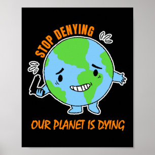 Poster Protection de l'environnement Changement climatiqu