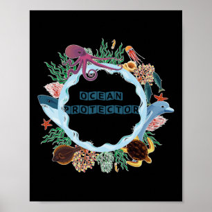 Poster Protection de l'environnement Conservation de la n
