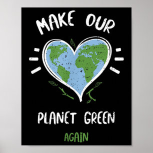 Poster Protection de l'environnement_ Rendre notre planèt