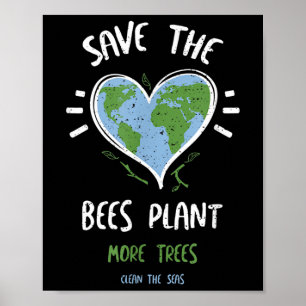 Poster Protection de l'environnement_ Sauvez Le Plante De