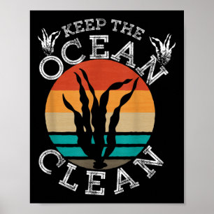 Poster Protection de l'océan de l'environnement
