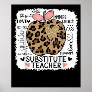 Poster Protéger Guide Soin Amour Soutien Confort Remplace