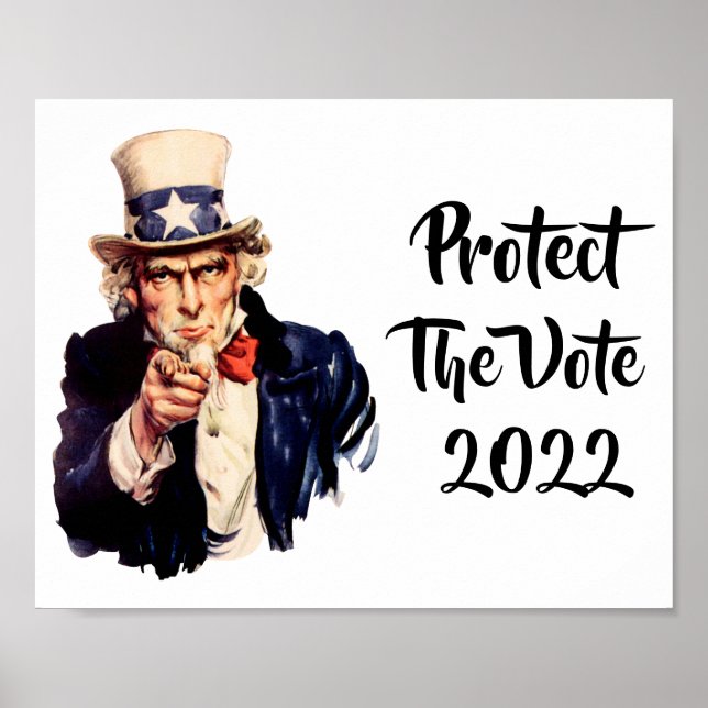 Poster Protéger L'Affiche Du Vote 2022 (Devant)