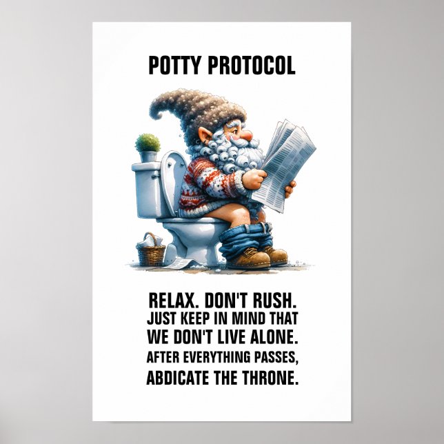 POSTER PROTOCOLE POTTY (Devant)