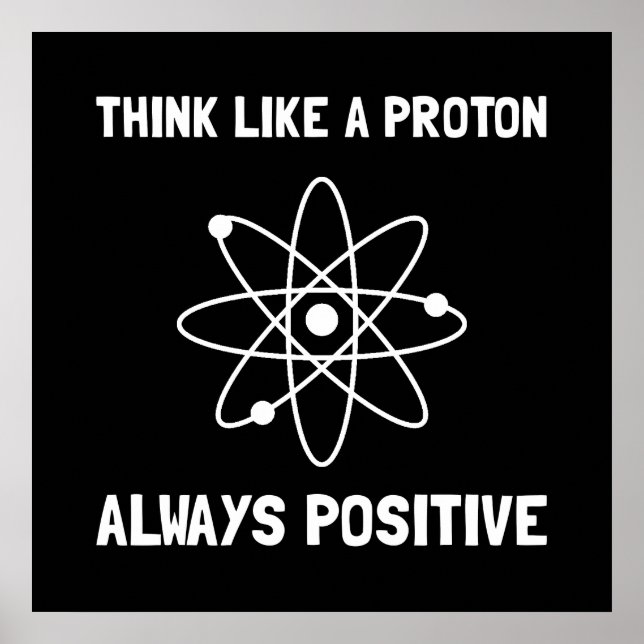 Poster Proton toujours positif (Devant)