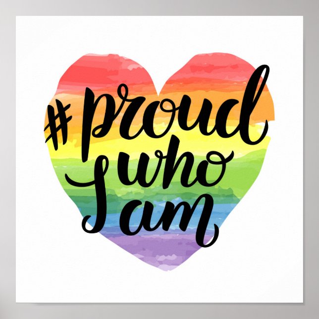 Poster Proud (Devant)