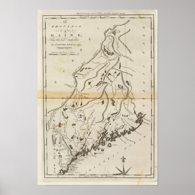 Poster Province du Maine (Devant)