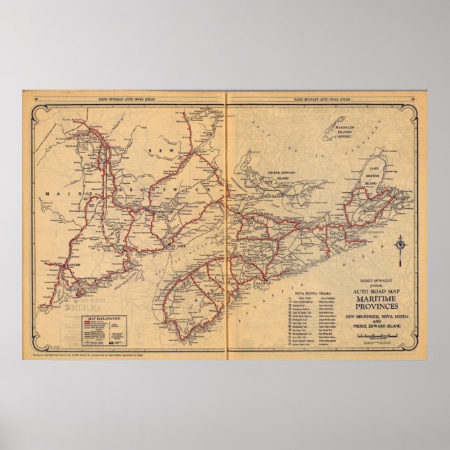 Poster Provinces maritimes 2 (Devant)