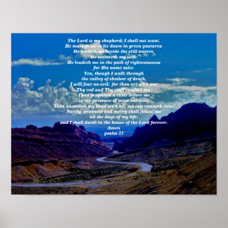 POSTER PSALM 23