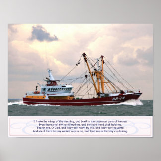 Poster Psaume 139 : 9-10