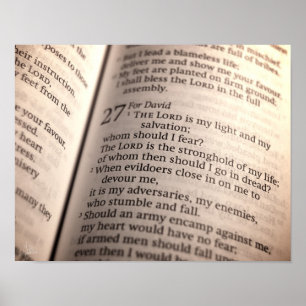 Poster Psaume 27 [Imprimer]