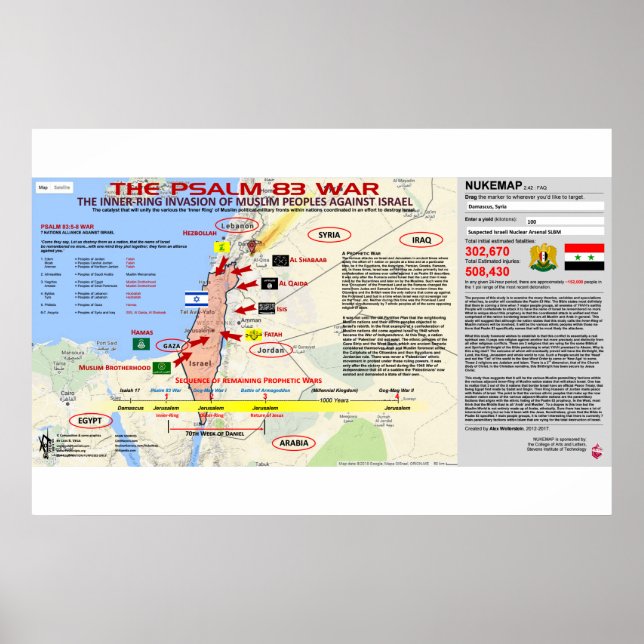 Poster Psaume 83 Guerre 1 (Devant)